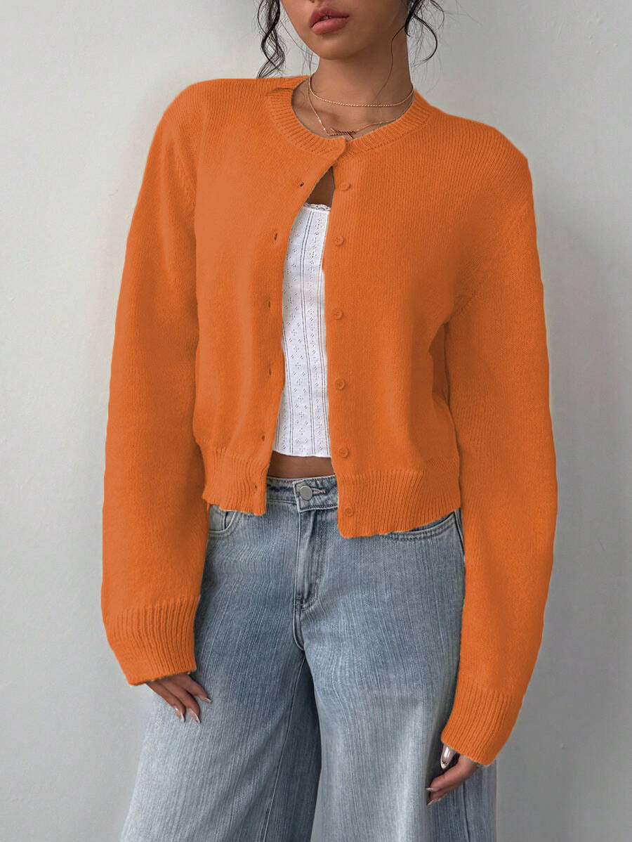 Damen Strickjacke im Oversized-Stil Heidi-Mode