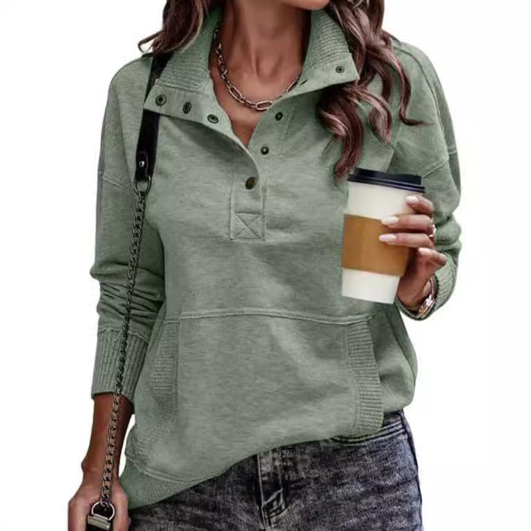 Damen urbaner sportlicher Pullover Heidi-Mode