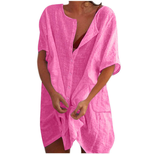 Damen lässiges Strandkleid Heidi-Mode