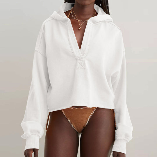 Damen Oversized Kapuzenpullover Heidi-Mode