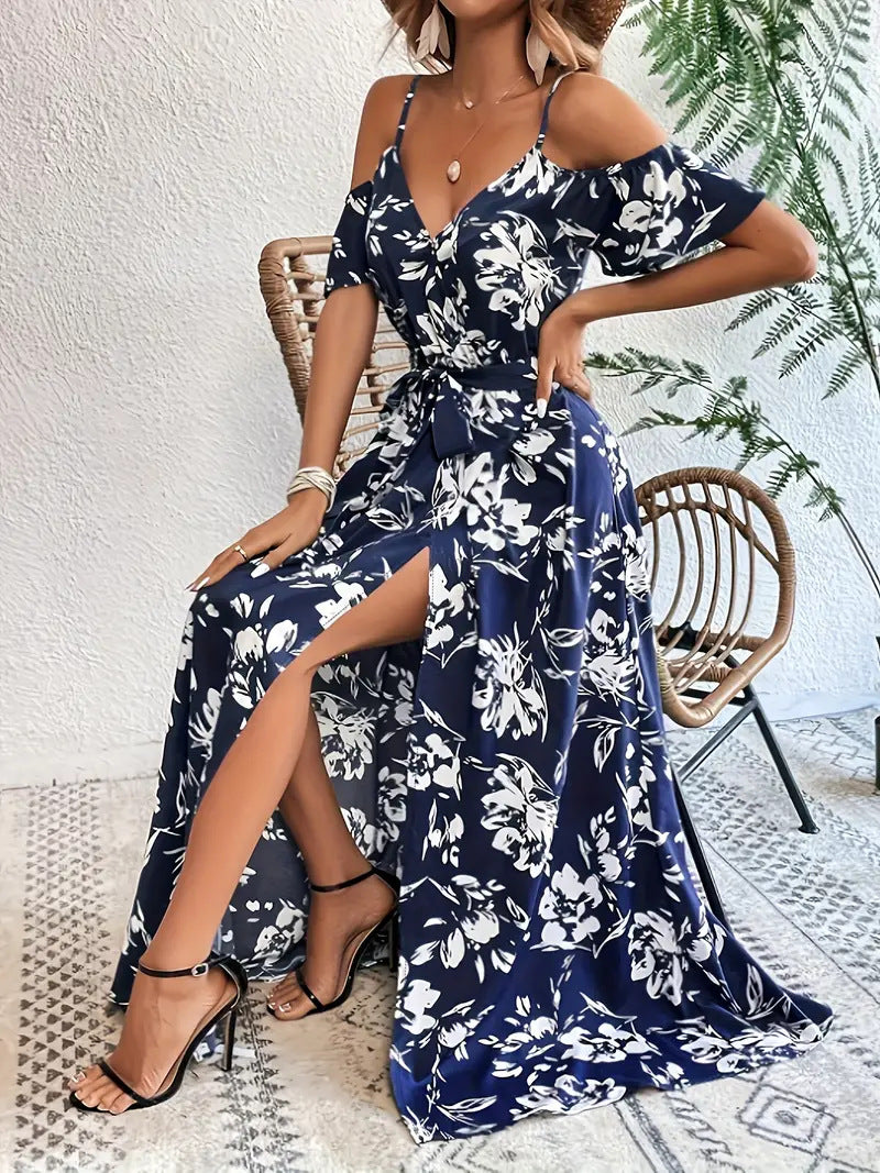 Heidi Mode | Unregelmäßiges Kleid mit Hosenträgern