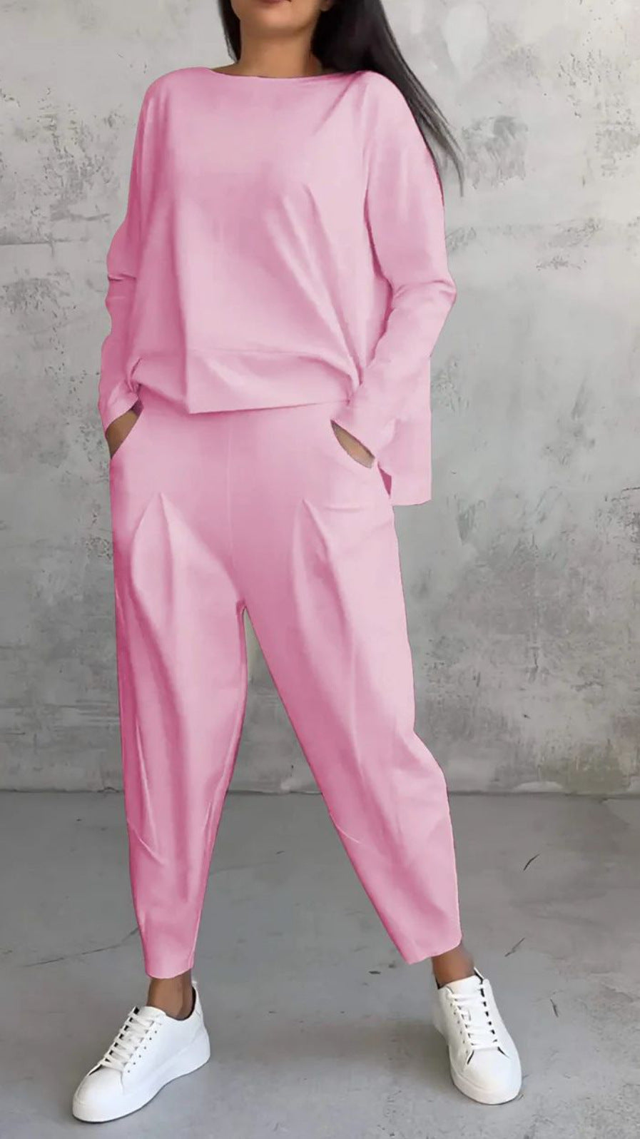 Damen Stilvolles und bequemes Lounge-Set mit weitem Schnitt Heidi-Mode