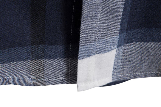 Herren Karo-Hemd mit Kapuze und praktischem Schnitt Heidi-Mode