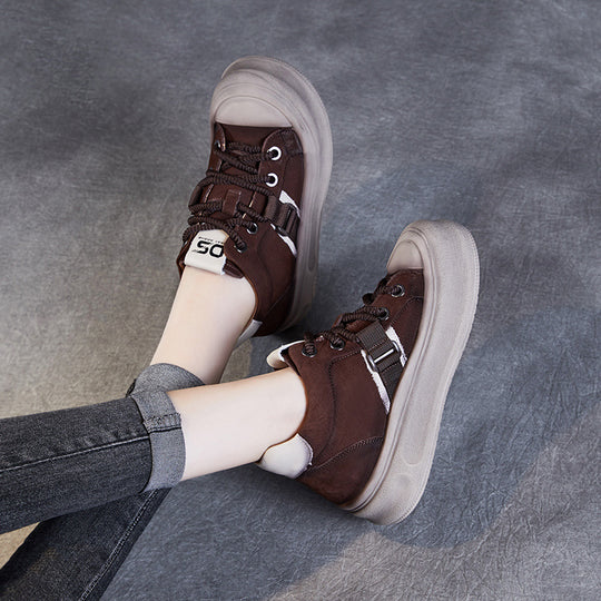 Herren High-Top Freizeit Sneaker mit einzigartigem Design Heidi-Mode