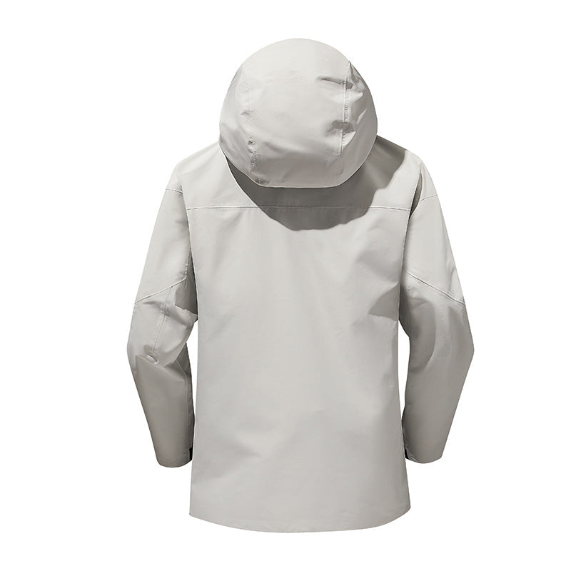 Herren Outdoor-Jacke mit belüfteten Einsätzen Heidi-Mode