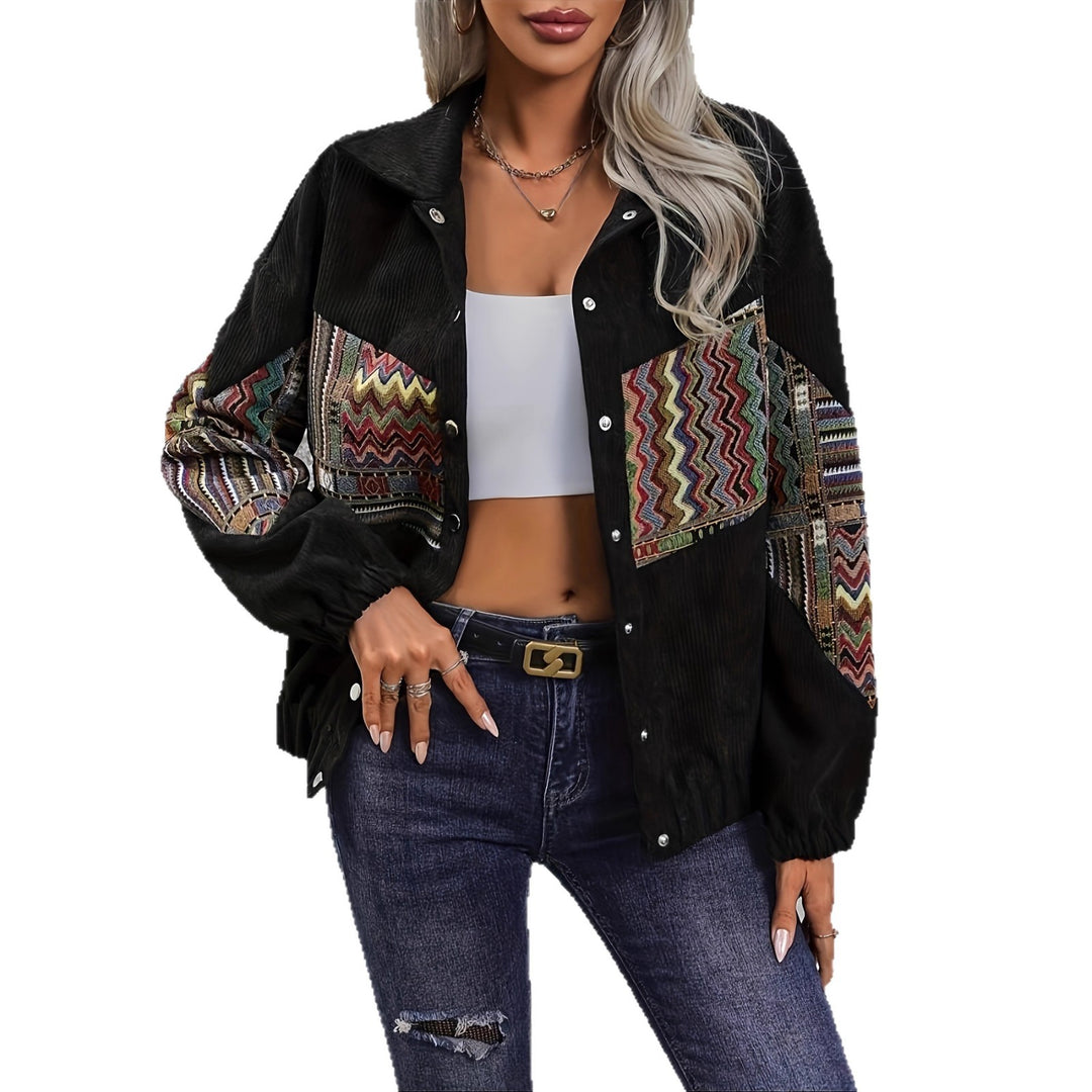 Damen Modischer Allrounder mit Ethnomuster Heidi-Mode