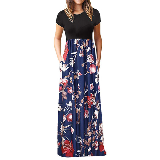 Heidi-Mode | Auffälliger Langer Rock Hot Sale Farbe Kleid