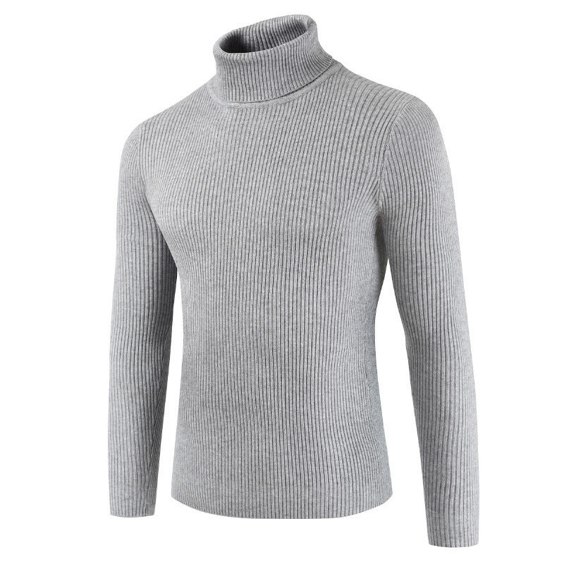 Damen Rollkragenpullover aus gehäkeltem Strick Heidi-Mode