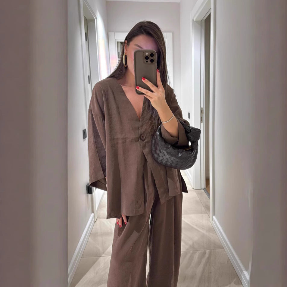 Damen lässige und zeitlose Überwurfjacke Heidi-Mode