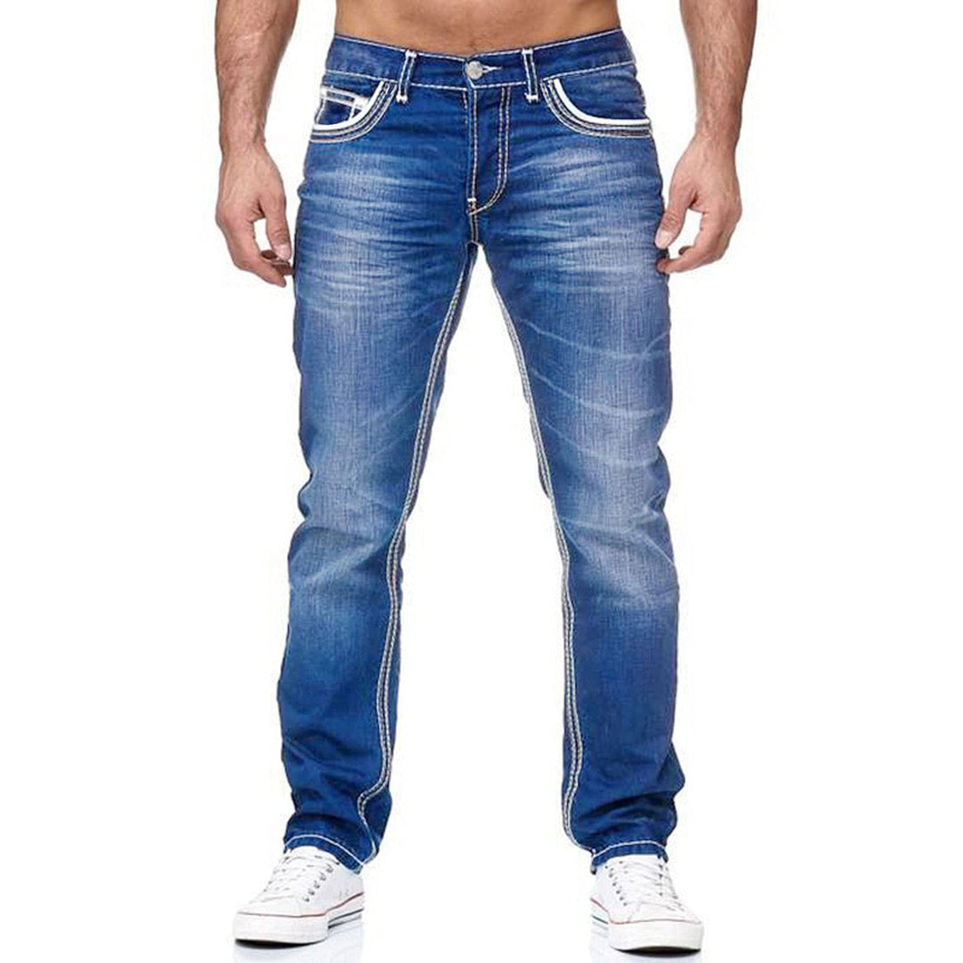Herren Used-Style Jeans Heidi-Mode