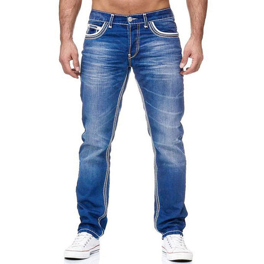 Herren Used-Style Jeans Heidi-Mode