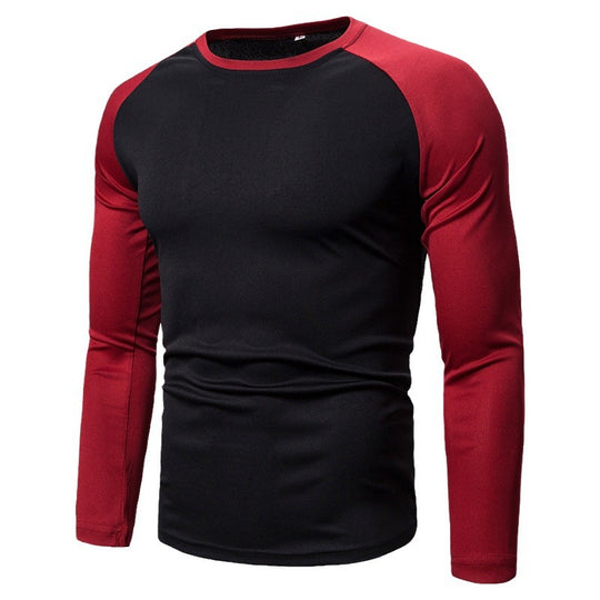 Herren Sportliches Langarm-T-Shirt mit atmungsaktivem Funktionsmaterial Heidi-Mode