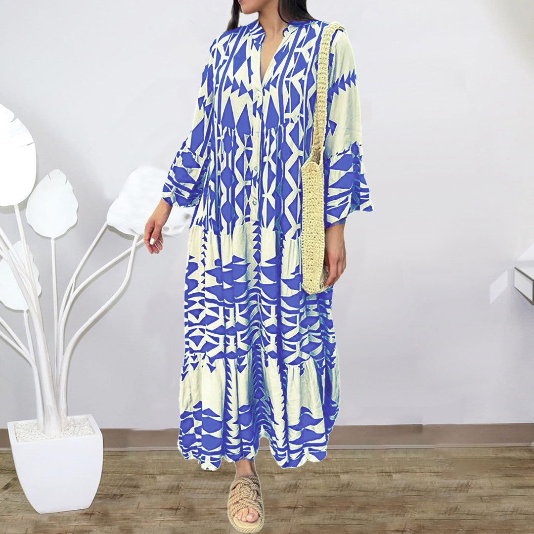 Heidi Mode | Bedrucktes Hemdkleid