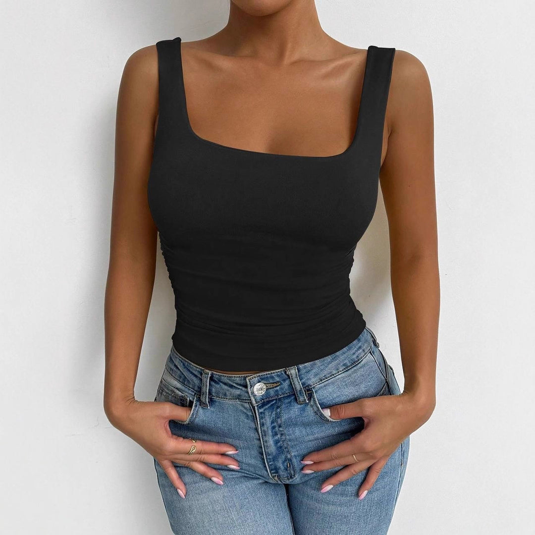 Damen Figurbetontes Top Heidi-Mode