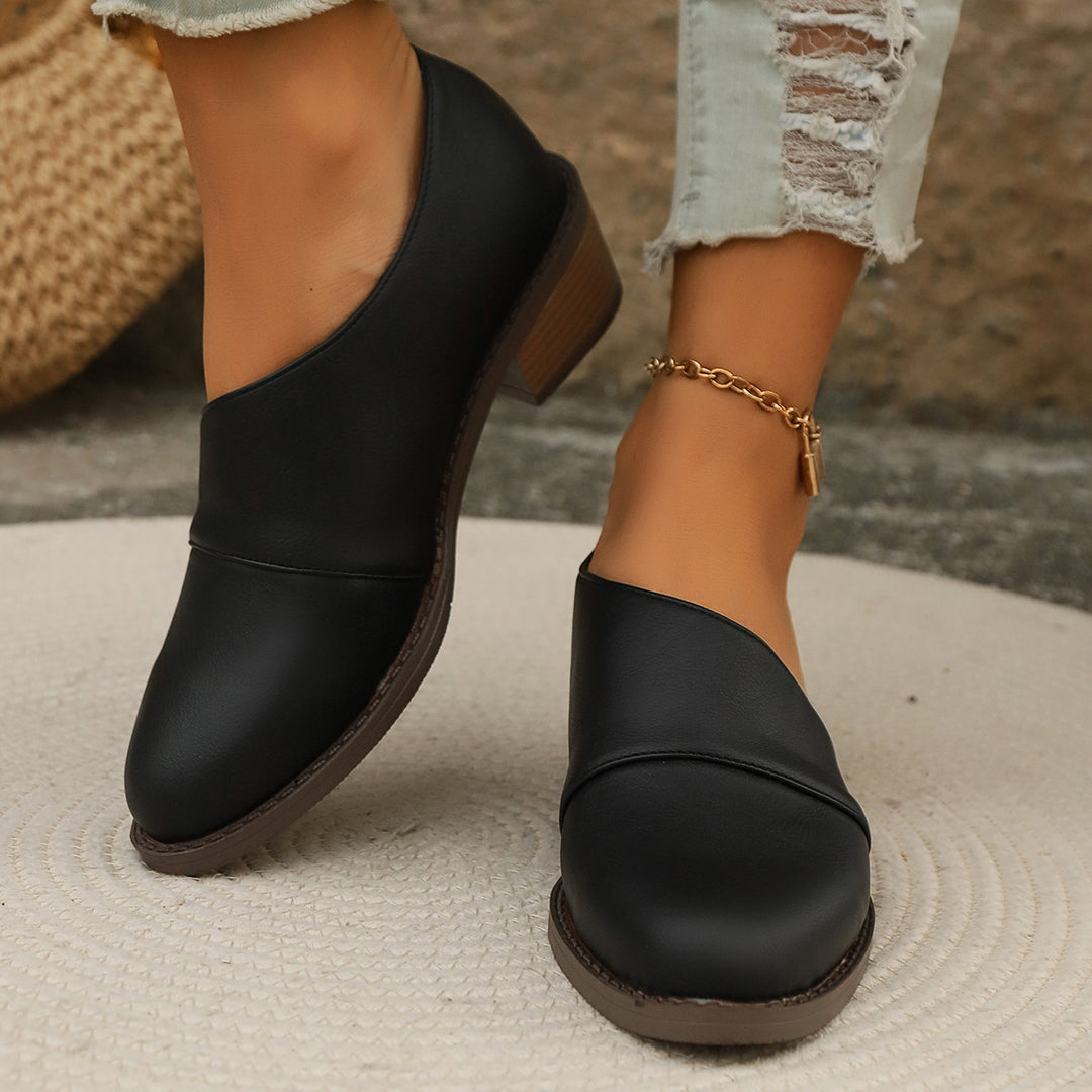 Damen Elegante Slipper mit komfortablem Fußbett und modischem Schnitt Heidi-Mode