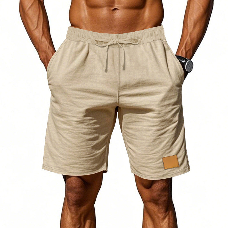Herren bequeme Sport-Shorts mit elastischem Bund und praktischen Seitentaschen Heidi-Mode