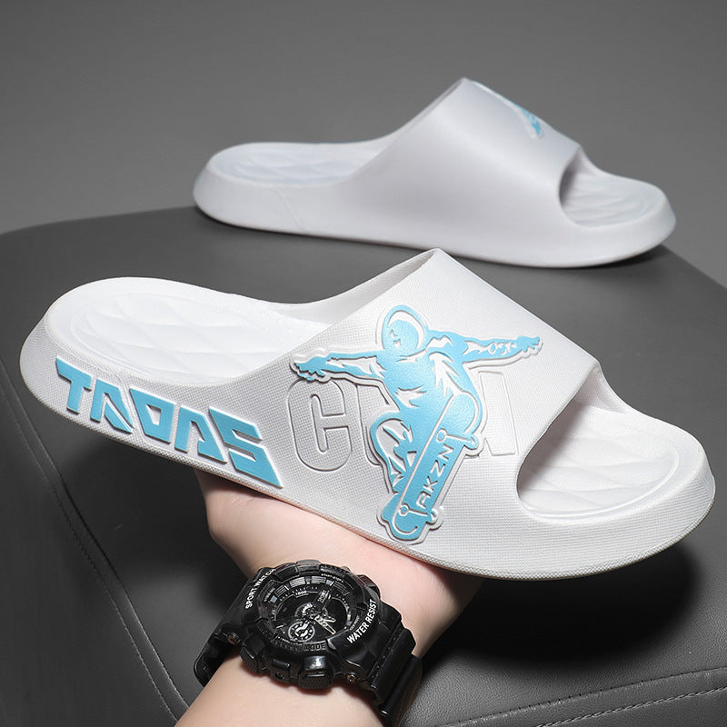 Damen Sportliche Badeschuhe im Skate-Design Heidi-Mode