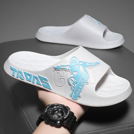 Damen Sportliche Badeschuhe im Skate-Design Heidi-Mode