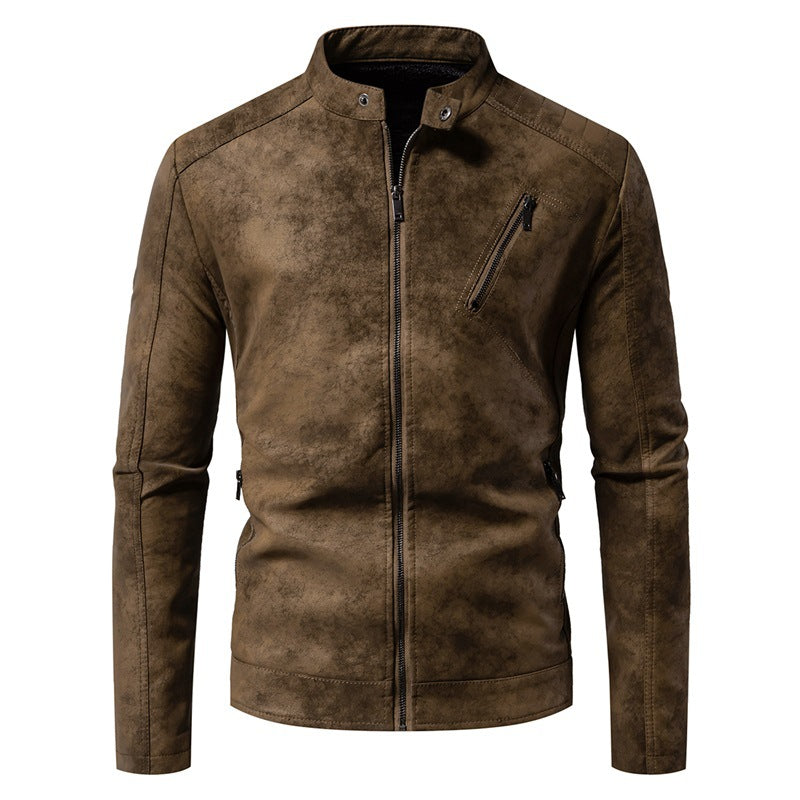 Herren Modische Bikerjacke Hedi-Mode