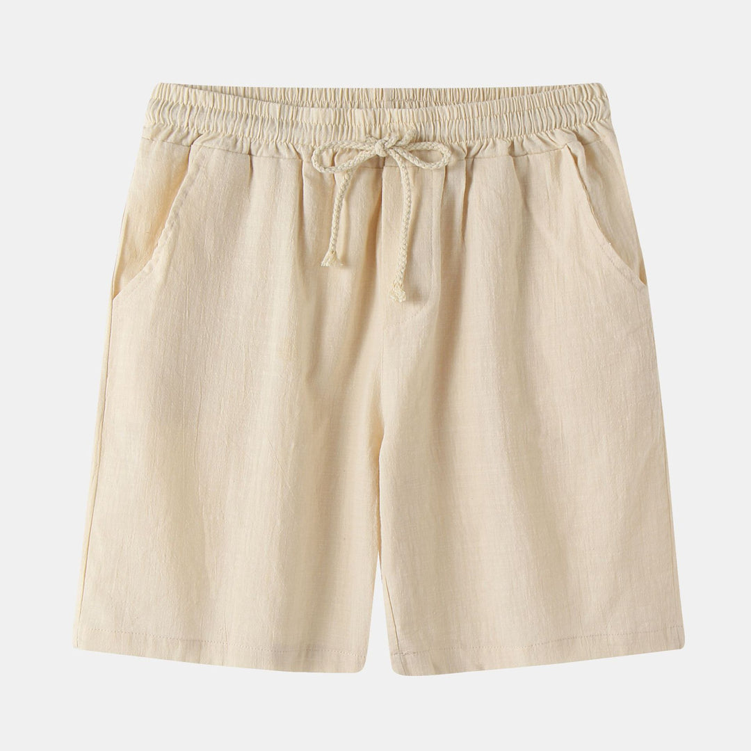 Herren Bermuda-Shorts mit elastischem Bund und seitlichen Taschen Heidi-Mode