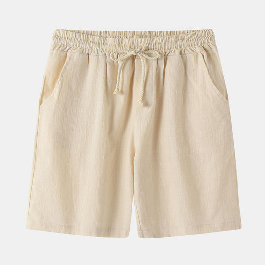 Herren Bermuda-Shorts mit elastischem Bund und seitlichen Taschen Heidi-Mode