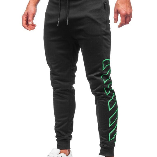Herren Sportliche Jogginghose mit modernem Design und Seitentaschen Heidi-Mode