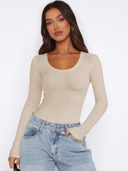 Damen Langarmshirt Heidi-Mode