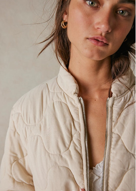 Damen gesteppte Bomberjacke Heidi-Mode