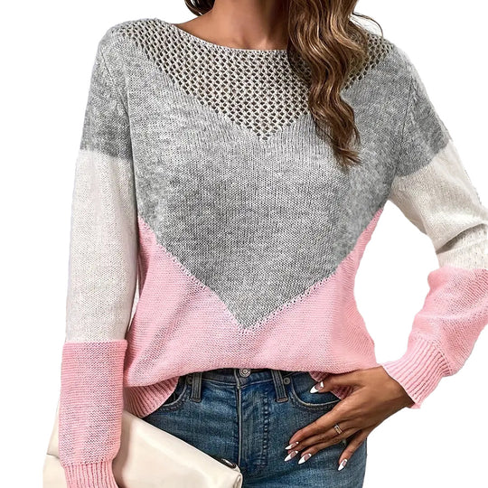 Damen modischer Pullover Heidi-Mode