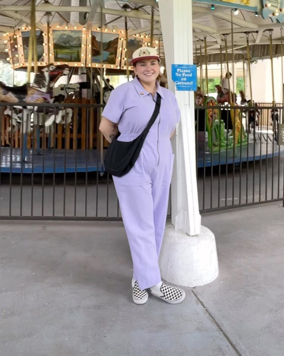 Damen legerer Jumpsuit mit praktischen Taschen und Reißverschluss Heidi-Mode