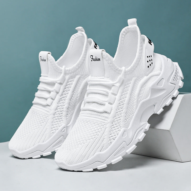 Damen Leichte und atmungsaktive Fitness Sneakers mit flexiblem Futter und rutschfester Sohle Heidi-Mode