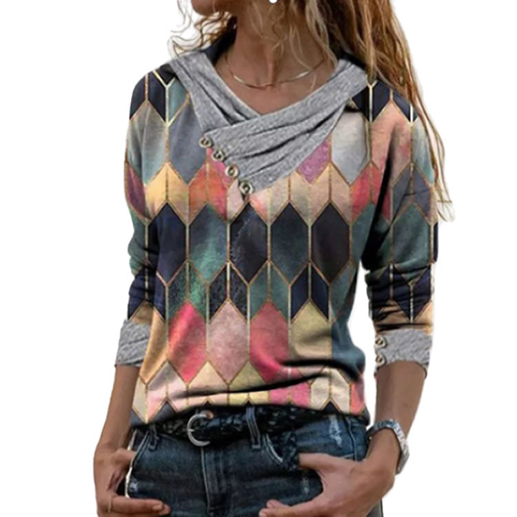 Damen modischer Pullover Heidi-Mode