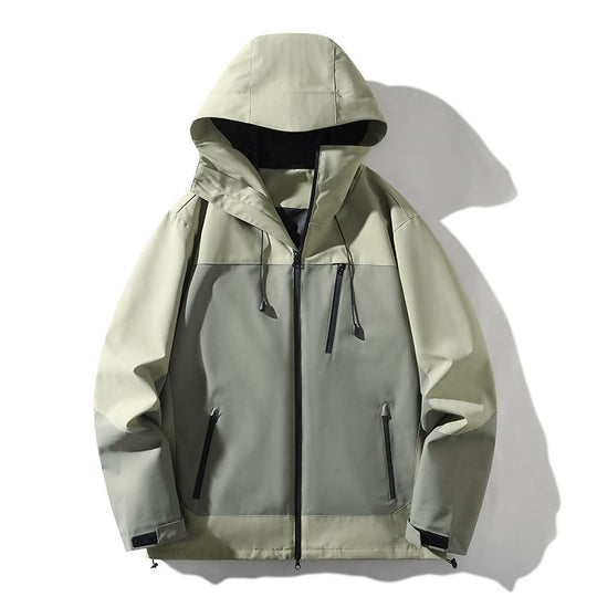 Damen technische Allwetterjacke mit vielseitigem Kapuzendesign und verstellbaren Belüftungsöffnungen Heidi-Mode