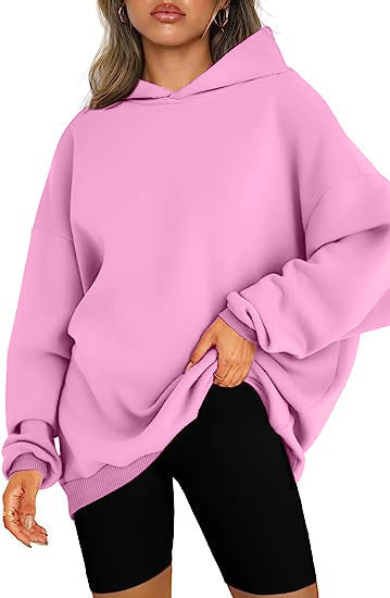 Damen Oversized Hoodie mit lässigem Schnitt und Kapuze Heidi-Mode