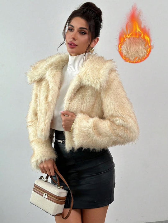 Damen Kunstpelzjacke Heidi-Mode