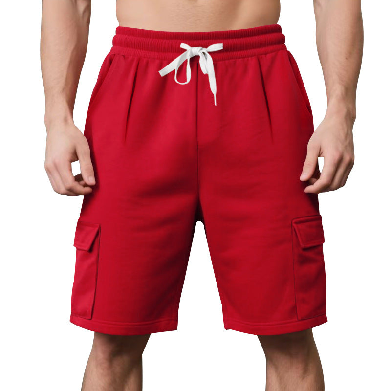 Herren Cargo-Shorts mit elastischem Bund und praktischen Seitentaschen Heidi-Mode
