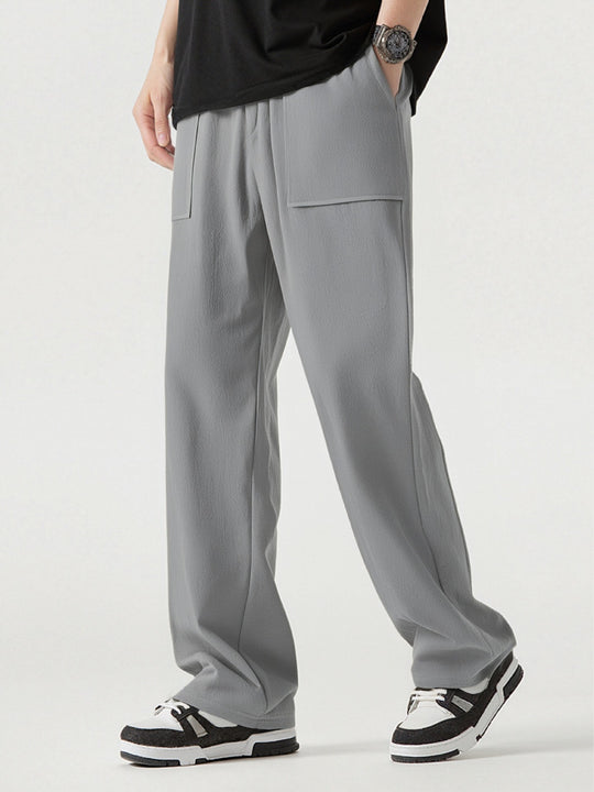 Herren Bequeme Cargo-Hose mit praktischen Taschen und elastischem Bund Heidi-Mode