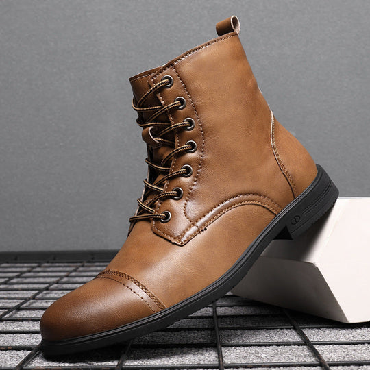 Heidi-Mode | Bequeme Rutschfest Runde Zehe Stiefelette