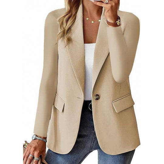 Damen Eleganter Blazer mit moderner Schnittführung Heidi-Mode