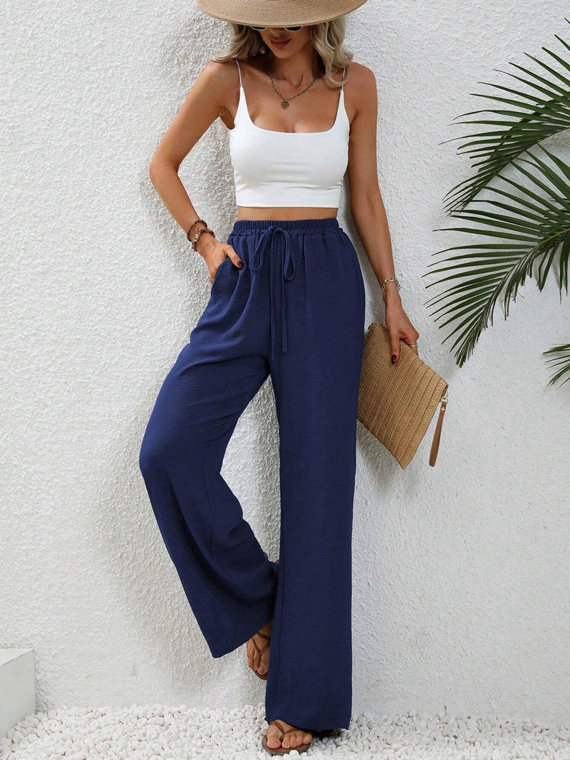 Heidi-Mode | Legere Leinen Sommerhose Damen