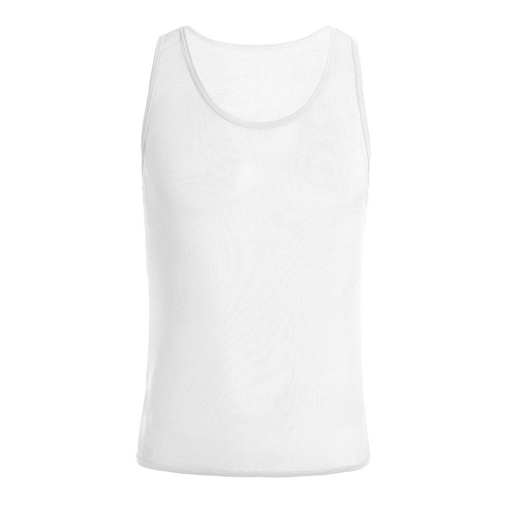Herren Sportliches Netz-Tanktop Heidi-Mode