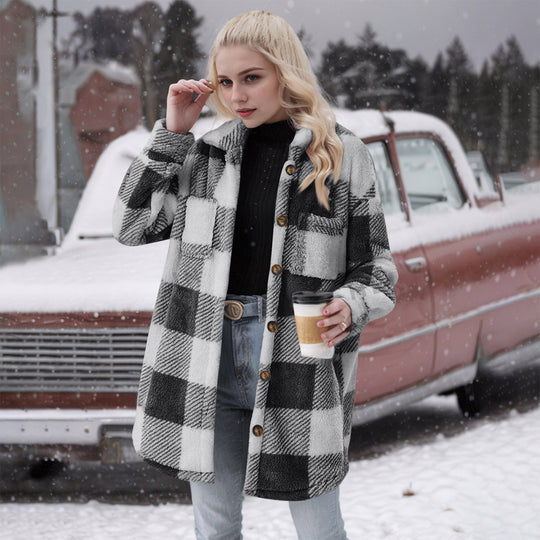 Damen Flanell-Jacke Heidi-Mode