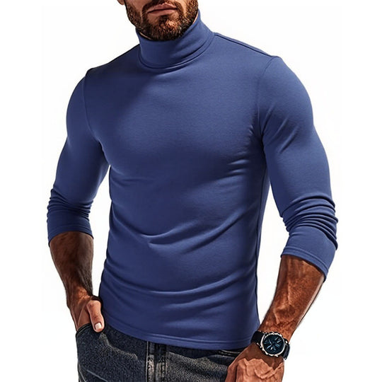 Herren Rollkragenpullover im modernen Design Heidi-Mode