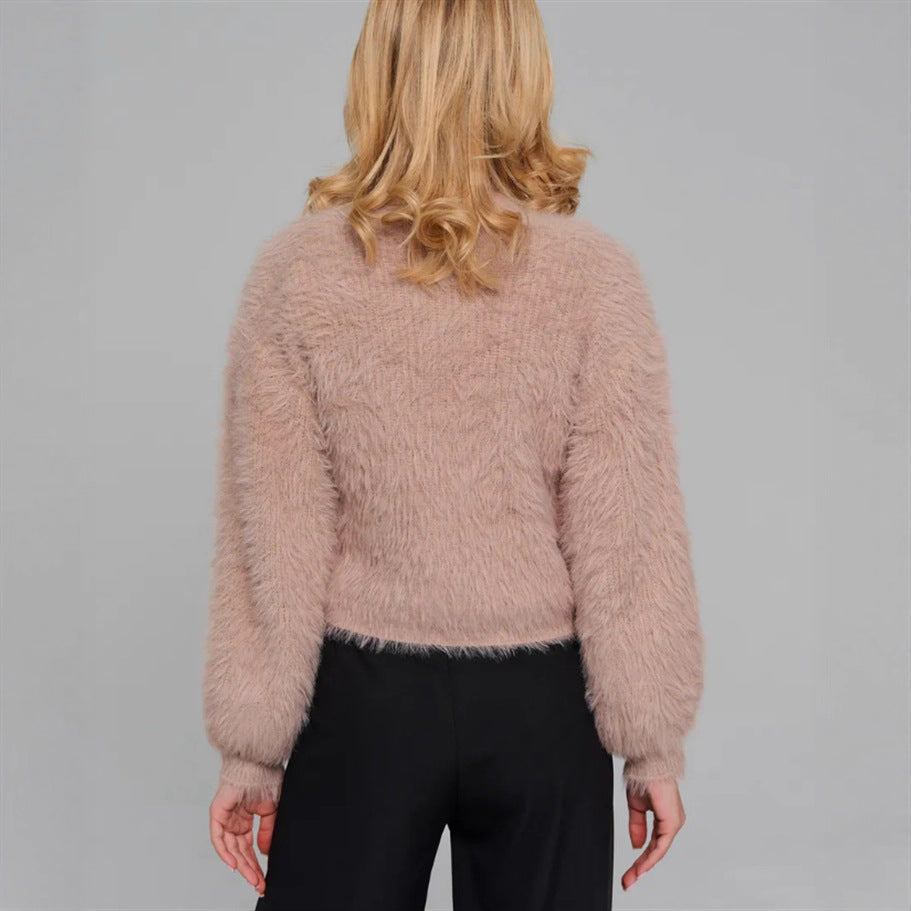 Damen Kuscheliger und lässiger Cardigan Heidi-Mode