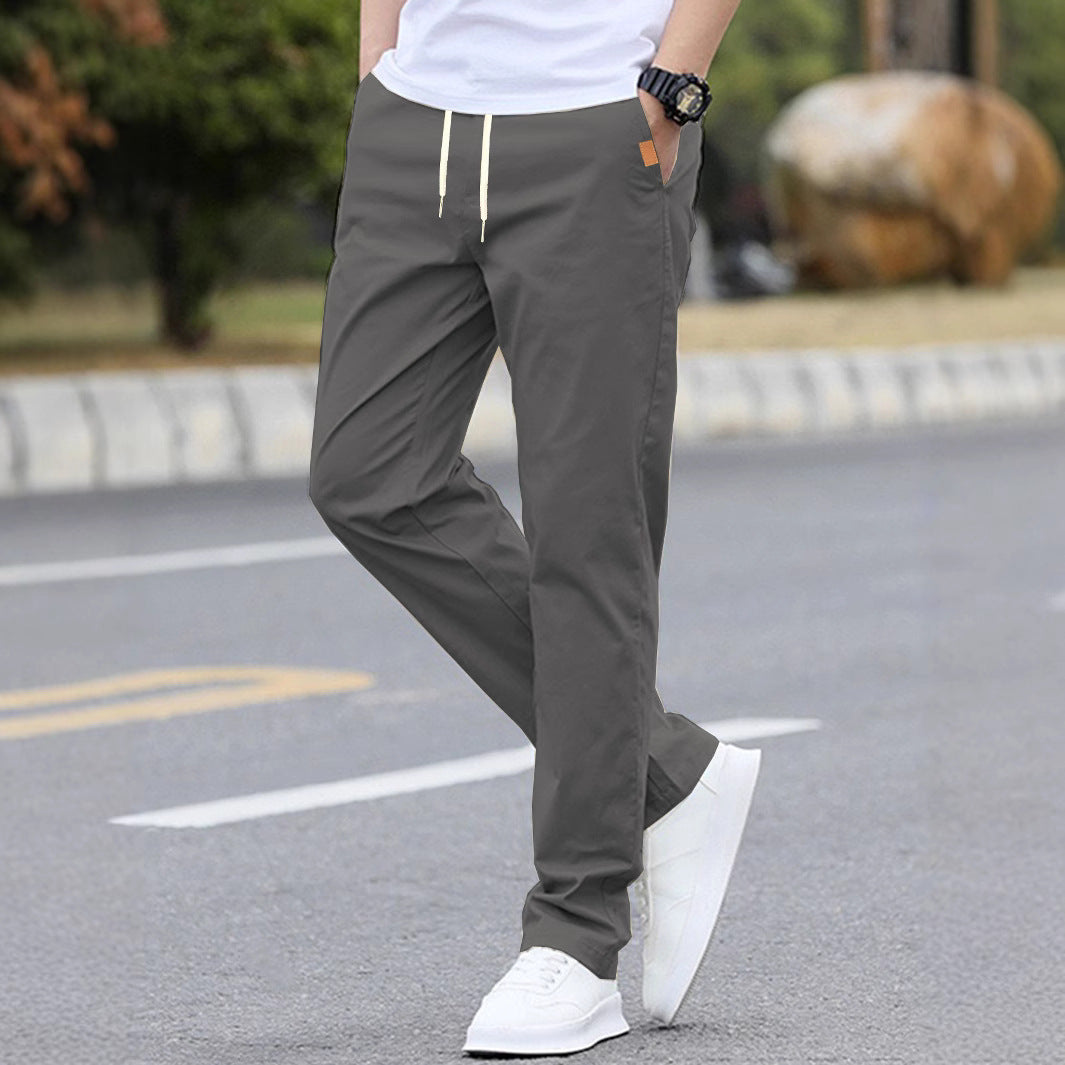 Herren Freizeit-Hose mit atmungsaktivem Material und elastischem Bund Heidi-Mode
