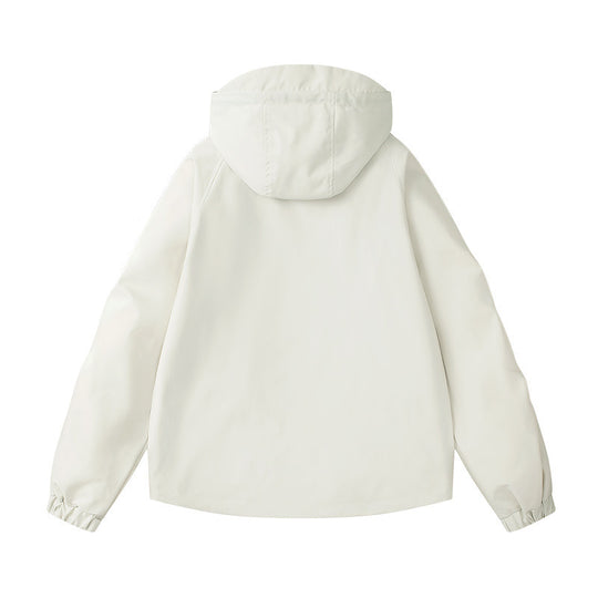 Damen technische Outdoor-Jacke mit atmungsaktiver Membran und verstellbarer Kapuze Heidi-Mode