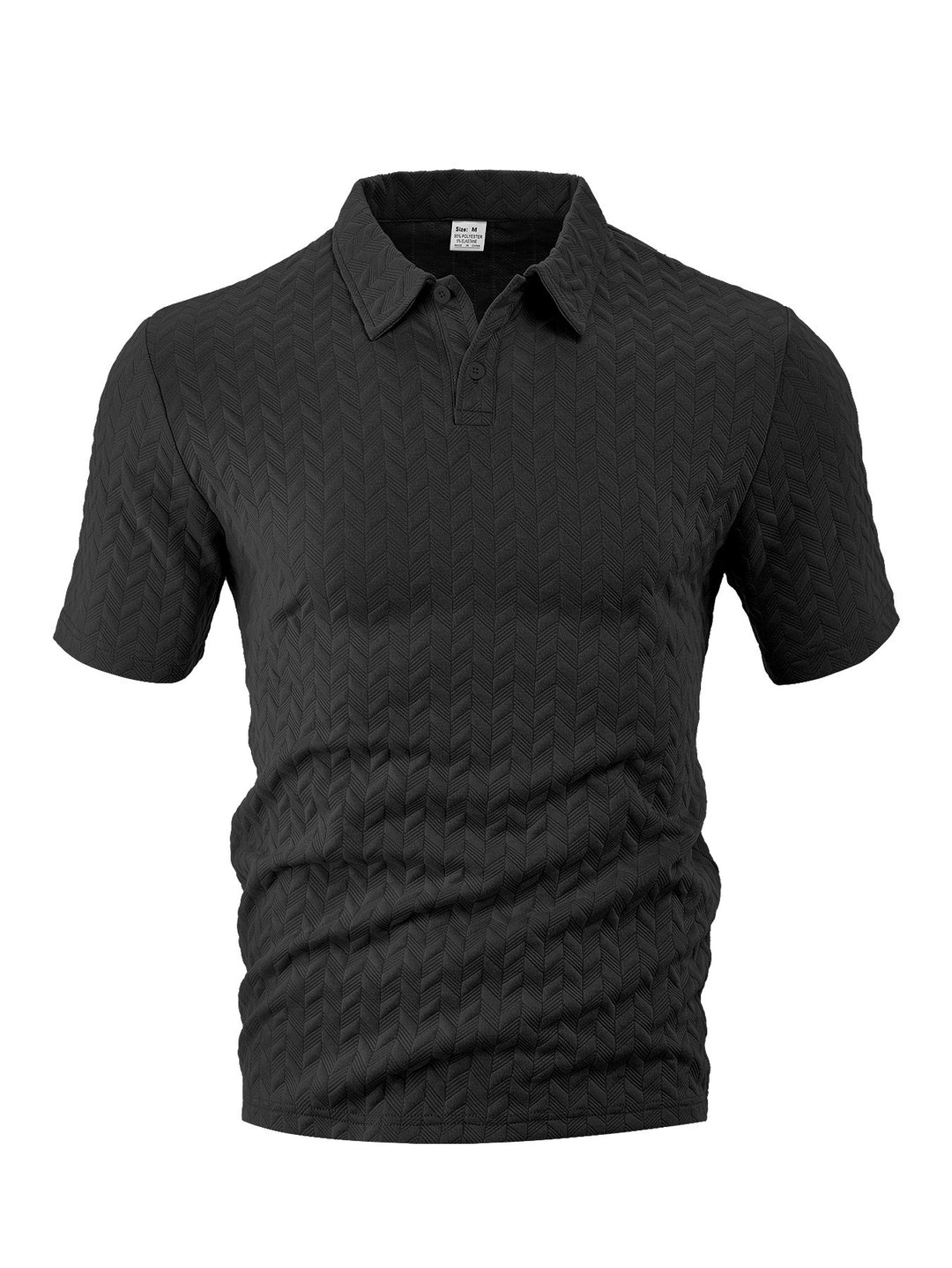 Herren Poloshirt aus atmungsaktiver Baumwolle Heidi-Mode