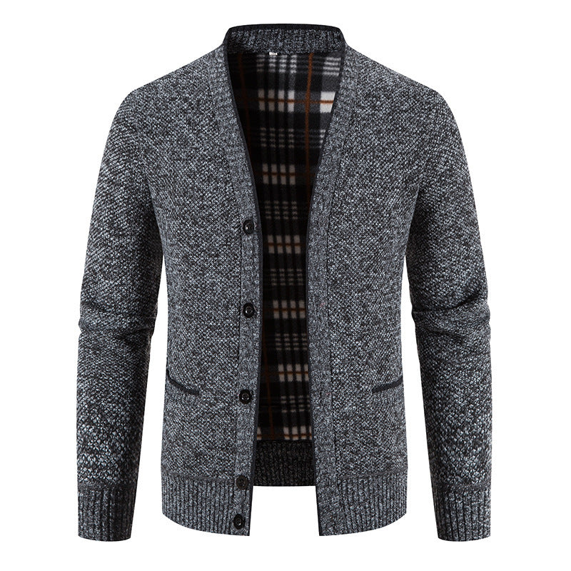 Herren Strickjacke mit modernem Design und klassischem Schnitt Heidi-Mode