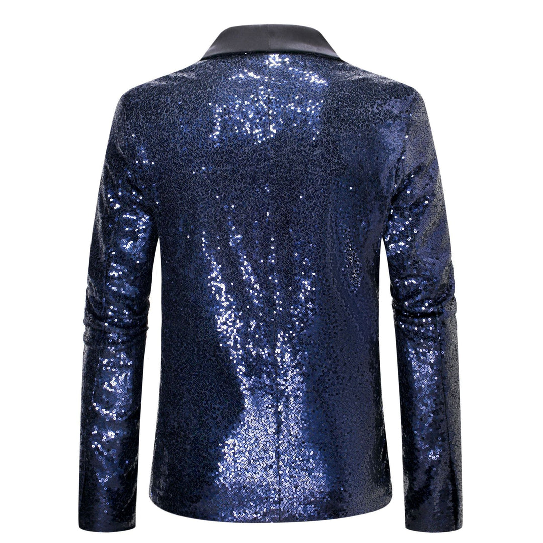 Damen Glamouröser Pailletten Blazer Heidi-Mode