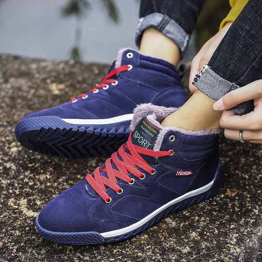 Damen Sportlich warme Winter-Sneaker mit isolierendem Innensohlenkomfort Heidi-Mode